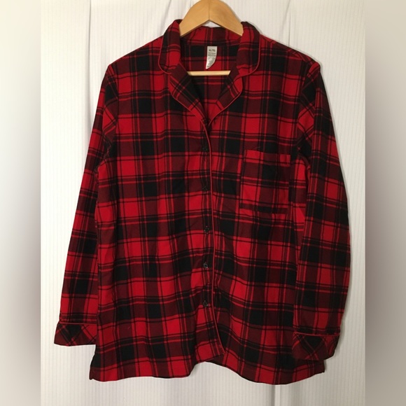George - Red And Black Plaid Flannel Pyjama Set - Extra Large - Picture 2 of 8